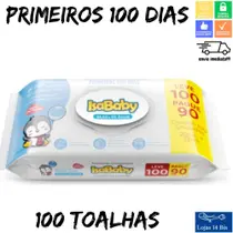 Toalha Umedecida Lenço Isababy 100 Primeiros Dias Flip Top c/100 Recém Nascidos Toalha Umedecida Lenço Isababy 100 Primeiros Dias Flip Top c/100 Recém Nascidos