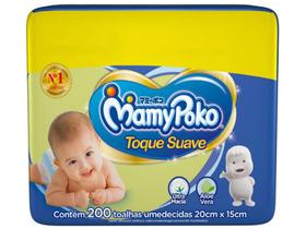 Toalha Umedecida MamyPoko Toque Suave - 200 Unidades Toalha Umedecida MamyPoko Toque Suave - 200 Unidades
