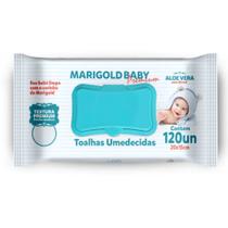 Toalha Umedecida Marigold Baby Premium - 120 Unidades