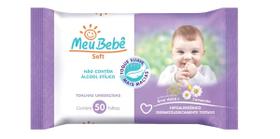 Toalha Umedecida Meu Bebe Soft Com 50Uni Hygieline
