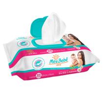 Toalha Umedecida Meu Bebê Ultra com Extrato de Erva Doce e Camomila 100 Unidades