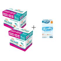 TOALHA UMEDECIDA MEU BEBE ULTRA PACK 1000 UN LEVE MAIS PAGUE MENOS 2 x 500 + ALGODAO 50G