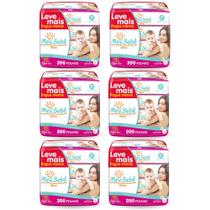 Toalha Umedecida Meu Bebe Ultra Pack 1200 Unidades 6 x 200 Un
