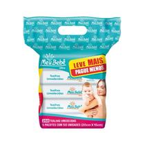 Toalha Umedecida Meu Bebê Ultra Pack 250 unidades