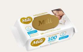 Toalha Umedecida Mili Love & Care com 50 Un - Mili