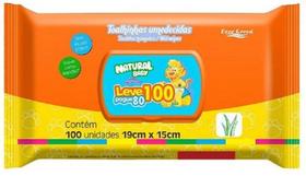 Toalha Umedecida Natural Baby 100 unid