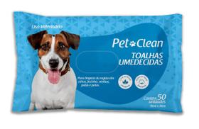 Toalha Umedecida para Cães Pet Clean
