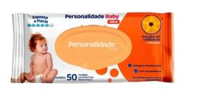 Toalha Umedecida Personalidade Baby Ultra Com 50Un Eurofral
