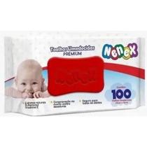 Toalha Umedecida Premium Vegana Nenex c/100 Unidades