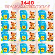 Toalha Umedecida Super Baby Green com 1440 unidades Folhas 20x12 cm Toalha Umedecida Super Baby Green com 1440 unidades Folhas 20x12 cm