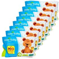 Toalha Umedecida Super Baby Green com 960 unidades Folhas 20x12 cm