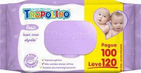 Toalha umedecida tropolino basica 120 unidades