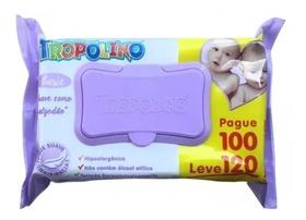 Toalha Umedecida Tropolino C/ 3 Pacotes