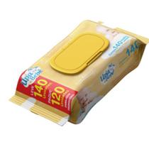 Toalha Umedecida Upa Bebê 140 Unidades com Tampa Aloe Vera Sem Álcool Puxa Fácil Toalha Umedecida Upa Bebê 140 Unidades com Tampa Aloe Vera Sem Álcool Puxa Fácil