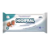 Toalha umedecidas Higifral - 40 unid. (Adulto)