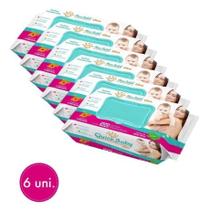 Toalha Umedecido Meu Bebê kit com 6 Toalha Umedecido Meu Bebê kit com 6