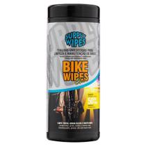 Toalha umidecida p/ limpeza de bike 20 x 18 cm com 50 unidades - Supply Wipes