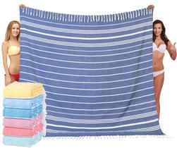Toalha Widdonen Toalha de praia turca 216x191 cm XXL