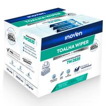 Toalha WIPER Inoven 28x35 cm Caixa com 100 Panos de Limpeza Multiuso Toalha WIPER Inoven 28x35 cm Caixa com 100 Panos de Limpeza Multiuso