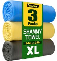 Toalha YesBes Kit com 3 Unidades XL 86x64 cm Super Absorvente Toalha YesBes Kit com 3 Unidades XL 86x64 cm Super Absorvente