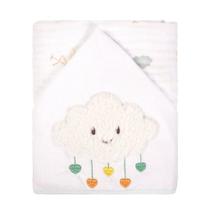 Toalhão com capuz baby joy soft - estampado 760775 - incomfral