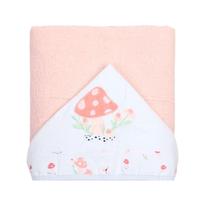 Toalhão De Banho Bebê Cogumelo Felpudo Forrado C/ Capuz Papi Toalhão De Banho Bebê Cogumelo Felpudo Forrado C/ Capuz Papi