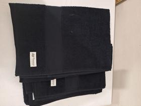 Toalhão de banho felpudo 100% algodão 090 x 150cm Duomo -fio penteado- cor preta. . Toalhão de banho felpudo 100% algodão 090 x 150cm Duomo -fio penteado- cor preta. .