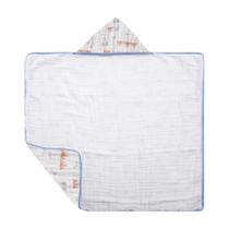 Toalhão de banho infantil tecido de fralda soft-enxoval bebê