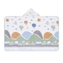 Toalhão de Banho Papi Felpudo Forrada Capuz Pista de Carros Toalhão de Banho Papi Felpudo Forrada Capuz Pista de Carros