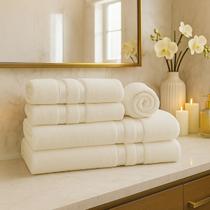 Toalhão Para Saida de Box 2 Banho 2 Rosto 1 Piso Paris