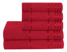 Toalhas Absorventes Felpudas - Cores Sofisticadas - 5premium