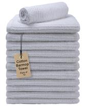 Toalhas Bar Mop Textila 100% algodão 40x48cm Pacote com 12 brancas Toalhas Bar Mop Textila 100% algodão 40x48cm Pacote com 12 brancas
