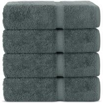 Toalhas Chakir Turkish Linens 100% algodão (toalhas de banho de 4 peças)