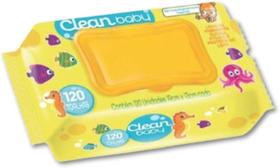Toalhas clean b aby com 120 unidade 19 x 13 Toalhas clean b aby com 120 unidade 19 x 13