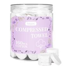 Toalhas comprimidas descartáveis Magic icepac 160 peças Toalhas comprimidas descartáveis Magic icepac 160 peças