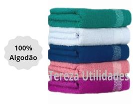 Toalhas de Banho Algodão 5 Cores Sortidas Toalhas de Banho Algodão 5 Cores Sortidas