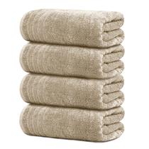 Toalhas de banho: dez toalhas extra grandes, 100% algodão, 76x152cm, pacote com 4 Toalhas de banho: dez toalhas extra grandes, 100% algodão, 76x152cm, pacote com 4