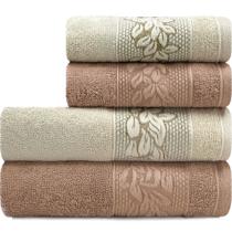 Toalhas de Banho e Rosto 100% Algodão Kit com 4 peças Karsten Provence Toalhas de Banho e Rosto 100% Algodão Kit com 4 peças Karsten Provence