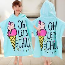 Toalhas de banho infantis com capuz VOOVA e MOVAS Ice Cream Theme