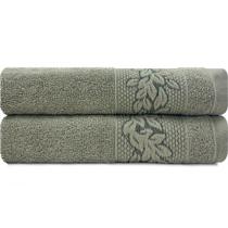 Toalhas de Banho Karsten 100% Algodão Kit com 2 peças Provence