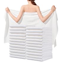 Toalhas de banho Tvvcalk, pacote com 25, 140x70 cm, Quick Dry Soft