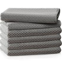 Toalhas de Barista EubooTree 30x30 cm Microfibra 6 Unidades Cinza Toalhas de Barista EubooTree 30x30 cm Microfibra 6 Unidades Cinza