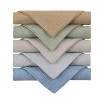 Toalhas De Bebê Macias E Absorventes 5PCS De Algodão Gaze Lenço De Rosto Toalha De Banho E