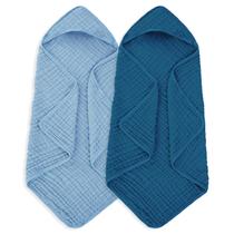 Toalhas de Bebê MIGIOL 2 Unidades 100% Algodão com Capuz 81x81cm Toalhas de Bebê MIGIOL 2 Unidades 100% Algodão com Capuz 81x81cm