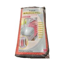 Toalhas De Cozinha Absorventes Multicoloridas Em Fleece Coral Para Bancadas E Utensílios, 5-10 Peças