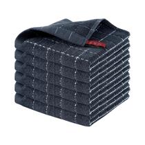 Toalhas De Cozinha De Algodão Atoalhado Ultra Macias E Absorventes, Pacote Com 6 Unidades, Para