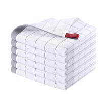 Toalhas De Cozinha Ultra Macias E Absorventes, Pacote Com 6, 100% Algodão, 12 X 12 Polegadas
