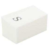 Toalhas de hóspedes Luxenap Linen-Feel 40x20cm 50 prata letra 'S' Toalhas de hóspedes Luxenap Linen-Feel 40x20cm 50 prata letra 'S'