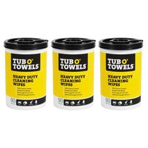 Toalhas de limpeza Tub O Towels TW90 Heavy-Duty 10 x 12 cm 90 ct, pacote com 3