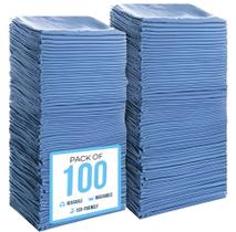 Toalhas de loja SIMPLI-MAGIC Premium 35x30cm, azul comercial, pacote com 100
